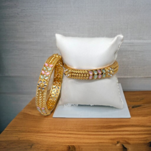 24KT Gold Plated Bangles set of 2