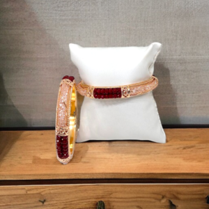 24KT Gold Plated Bangles set of 2