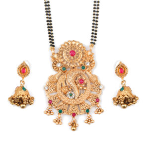 Mangalsutra With Earrings
