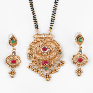 Mangal Sutra | Matching Earrings | Occasional wear